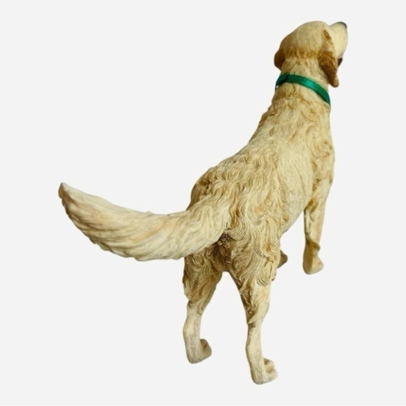 Country Artists Golden Retriever Dog Figurine Sculpture Beige Brown Dog - Picture 5 of 7